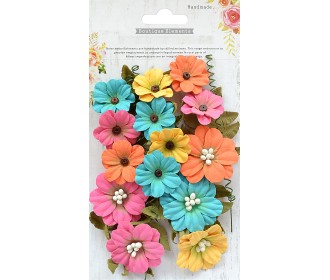 Χειροποίητα Λουλούδια Fiorella Vivid Palette 25τεμ Χειροποίητα Λουλούδια Fiorella Vivid Palette 25τεμ