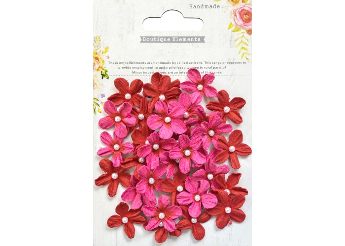 Χειροποίητα Λουλούδια Pearl Petites Με Πέρλα ,Pastel Palette 32τεμ Χειροποίητα Λουλούδια Pearl Petites Με Πέρλα ,Pastel Palette 32τεμ