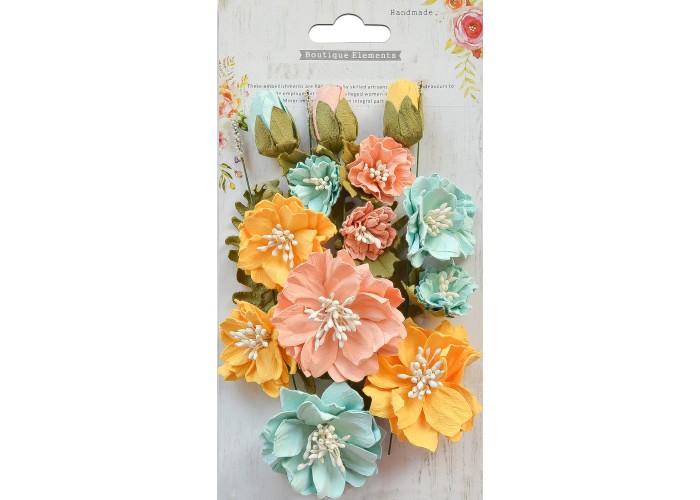Σετ Χειροποίητα Λουλούδια Natalie Pastel Palette 20τεμ Σετ Χειροποίητα Λουλούδια Natalie Pastel Palette 20τεμ