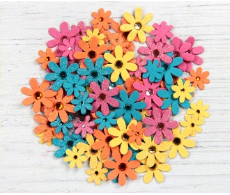Χειροποίητα λουλούδια Sparkle Florettes Vivid Palette 80τεμ Χειροποίητα λουλούδια Sparkle Florettes Vivid Palette 80τεμ