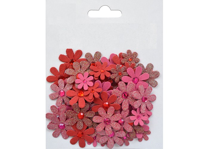 Χειροποίητα λουλούδια Sparkle Florettes Candy Mix 80τεμ Χειροποίητα λουλούδια Sparkle Florettes Candy Mix 80τεμ