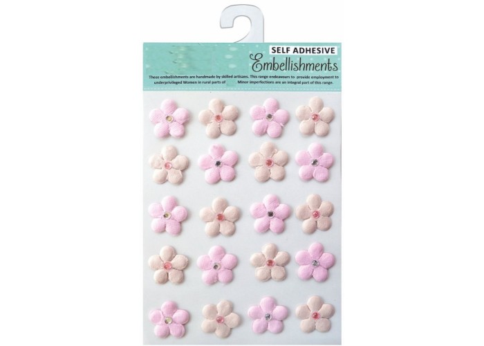 Χειροποίητα Λουλούδια με στρασάκι Daisies Raspberry Ice 20τεμ Χειροποίητα Λουλούδια με στρασάκι Daisies Raspberry Ice 20τεμ