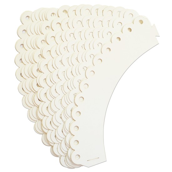 Cup Cake Wrapper πουά 4.3 x 20cm Cream 20τεμ Cup Cake Wrapper πουά 4.3 x 20cm Cream 20τεμ