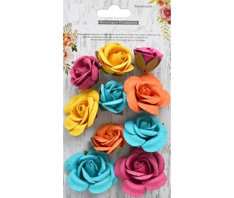 Χειροποίητα Τριαντάφυλλα Joanna Vivid Palette 10τεμ Χειροποίητα Τριαντάφυλλα Joanna Vivid Palette 10τεμ