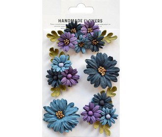 Χειροποίητα Λουλούδια Purple Passion 5τεμ Χειροποίητα Λουλούδια Purple Passion 5τεμ