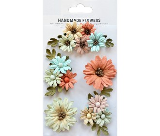 Χειροποίητα Λουλούδια Woodland Stories 5τεμ Χειροποίητα Λουλούδια Woodland Stories 5τεμ