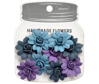 Χειροποίητα Λουλούδια Corolia Purple Passion 9τεμ