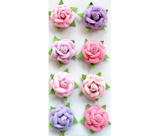 Χειροποίητα λουλούδια Angel Rose Fairy 8τεμ