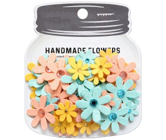 Χειροποίητα λουλούδια Sparkle Florettes Sunshine And Lemonade 60τεμ Χειροποίητα λουλούδια Sparkle Florettes Sunshine And Lemonade 60τεμ