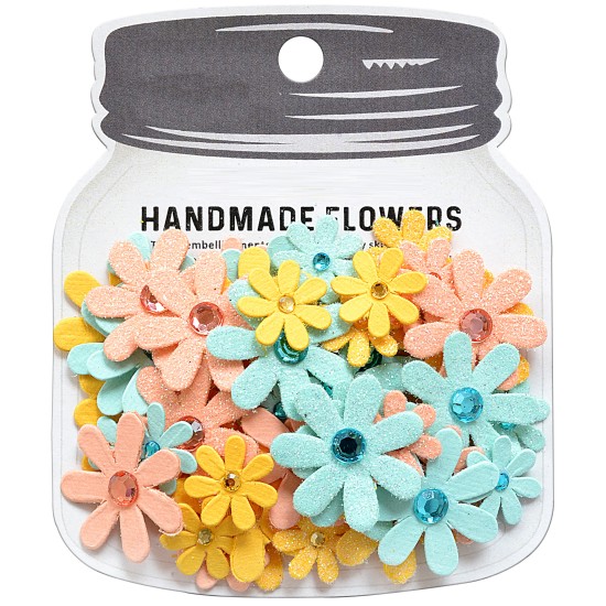 Χειροποίητα λουλούδια Sparkle Florettes Sunshine And Lemonade 60τεμ Χειροποίητα λουλούδια Sparkle Florettes Sunshine And Lemonade 60τεμ