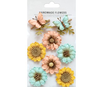 Χειροποίητα Λουλούδια Arcadia Sunshine And Lemonade 8τεμ Χειροποίητα Λουλούδια Arcadia Sunshine And Lemonade 8τεμ