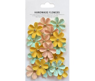 Χειροποίητα Λουλούδια Zoey  Sunshine And Lemonade 18τεμ Χειροποίητα Λουλούδια Zoey  Sunshine And Lemonade 18τεμ