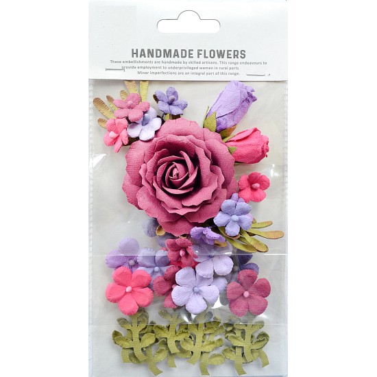 Σετ Χειροποίητα Λουλούδια Rooney Birds And Berries 23τεμ