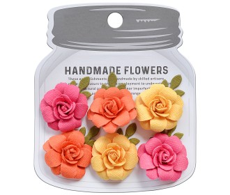 Χειροποίητα λουλούδια Boho Dreams 6τεμ