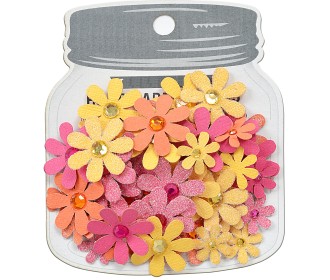 Χειροποίητα λουλούδια Sparkle Florettes Boho Dreams 60τεμ Χειροποίητα λουλούδια Sparkle Florettes Boho Dreams 60τεμ