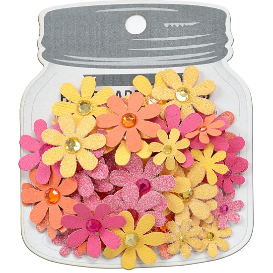 Χειροποίητα λουλούδια Sparkle Florettes Boho Dreams 60τεμ Χειροποίητα λουλούδια Sparkle Florettes Boho Dreams 60τεμ