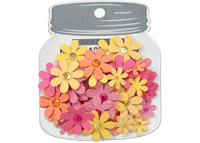 Χειροποίητα λουλούδια Sparkle Florettes Boho Dreams 60τεμ Χειροποίητα λουλούδια Sparkle Florettes Boho Dreams 60τεμ