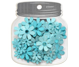 Χειροποίητα λουλούδια Sparkle Florettes Songs Of The Sea  60τεμ Χειροποίητα λουλούδια Sparkle Florettes Songs Of The Sea  60τεμ