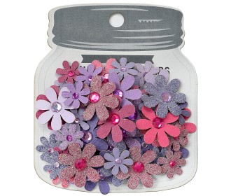 Χειροποίητα λουλούδια Sparkle Florettes Birds And Berries 60τεμ Χειροποίητα λουλούδια Sparkle Florettes Birds And Berries 60τεμ