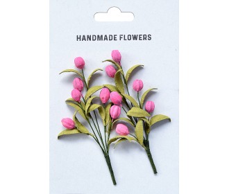 Χειροποίητα μπουκέτα Λουλούδια Τουλίπες Celebrate Life 2τεμ