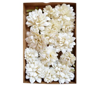 Σετ Χειροποίητα Λουλούδια Celestina Shabby Chic Bouquet 20τεμ