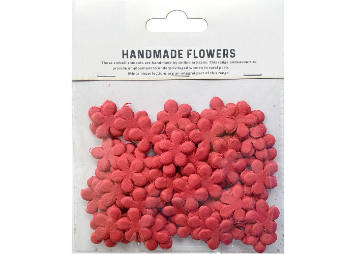 Χειροποίητα Λουλούδια Janice Poppies And Rose 100τεμ 1,7cm Χειροποίητα Λουλούδια Janice Poppies And Rose 100τεμ 1,7cm
