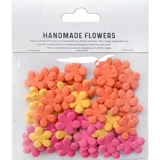 Χειροποίητα Λουλούδια Janice Boho Dreams100τεμ 1,7cm