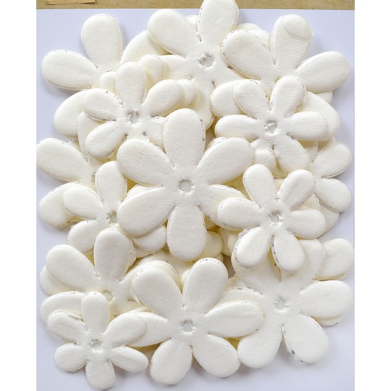 Αυτοκόλλητα Χειροποίητα Λουλούδια Lexi Shabby Chic Bouquet 26τεμ