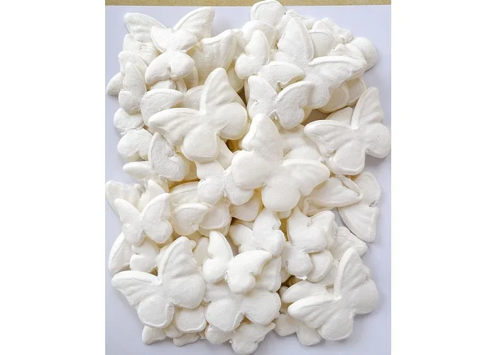 Αυτοκόλλητες Χειροποίητες πεταλούδες Show  Shabby Chic Bouquet 58τεμ