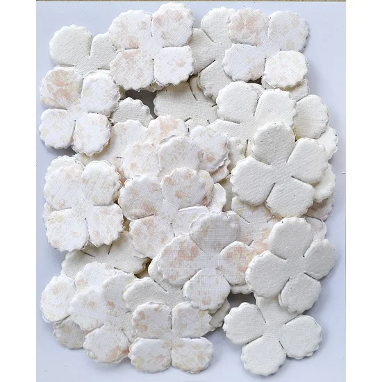 Αυτοκόλλητα Χειροποίητα Λουλούδια Macie Shabby Chic Bouquet 35τεμ