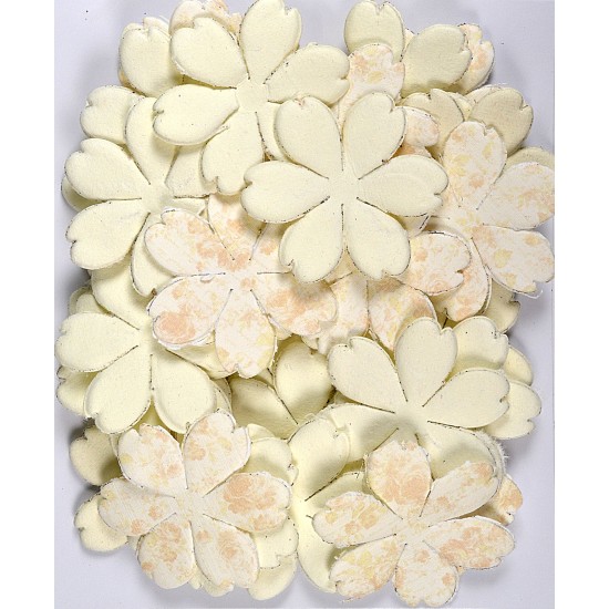 Αυτοκόλλητα Χειροποίητα Λουλούδια Renee Shabby Chic Bouquet 24τεμ Αυτοκόλλητα Χειροποίητα Λουλούδια Renee Shabby Chic Bouquet 24τεμ