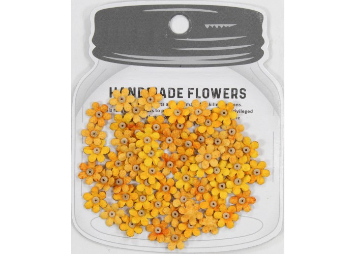 Χειροποίητα λουλούδια Natalia Honey Apricot 60τεμ