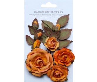 Χειροποίητα λουλούδια Emily Jennifer 6τεμ