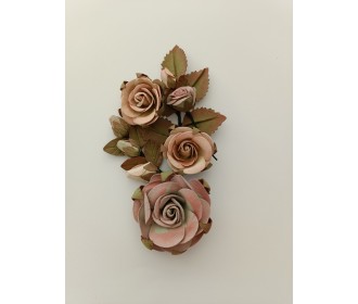 Χειροποίητα λουλούδια Emily Earthy Moss 6τεμ