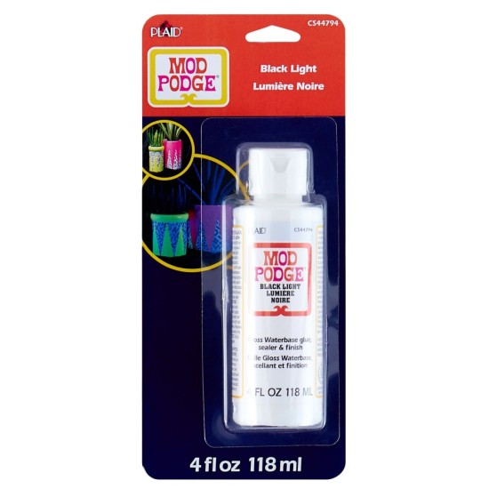 Mod Podge • Black Light Blue 118ml Mod Podge • Black Light Blue 118ml