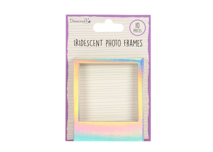 Photo Frames - Iridescent 10τεμ Photo Frames - Iridescent 10τεμ