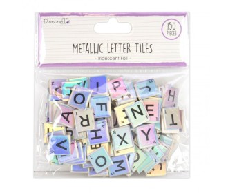 Χάρτινα Γράμματα Iridescent 150τεμ Χάρτινα Γράμματα Iridescent 150τεμ