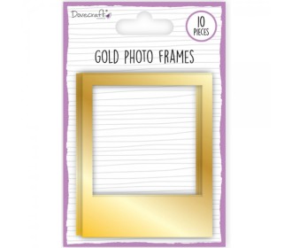 Photo Frames - Gold 10τεμ Photo Frames - Gold 10τεμ