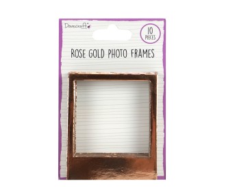 Photo Frames - Rose Gold 10τεμ Photo Frames - Rose Gold 10τεμ