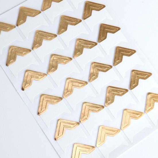 Photo Corners - Gold 24 τεμ Photo Corners - Gold 24 τεμ