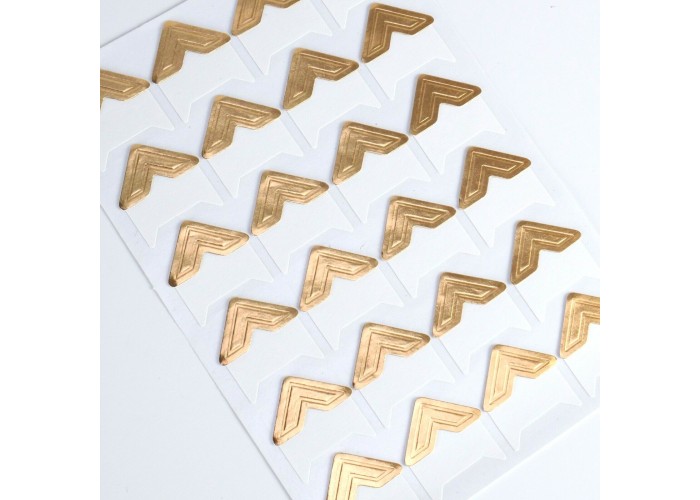 Photo Corners - Gold 24 τεμ Photo Corners - Gold 24 τεμ
