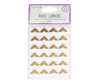 Photo Corners - Gold 24 τεμ Photo Corners - Gold 24 τεμ