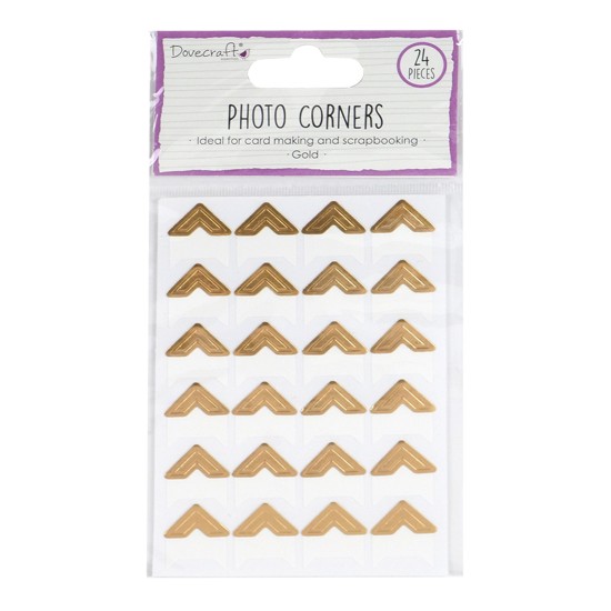 Photo Corners - Gold 24 τεμ
