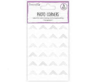 Photo Corners - Transparent 24 τεμ Photo Corners - Transparent 24 τεμ