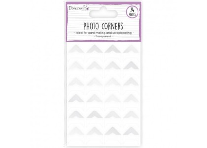 Photo Corners - Transparent 24 τεμ Photo Corners - Transparent 24 τεμ