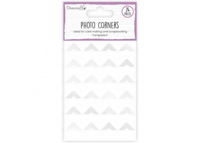 Photo Corners - Transparent 24 τεμ