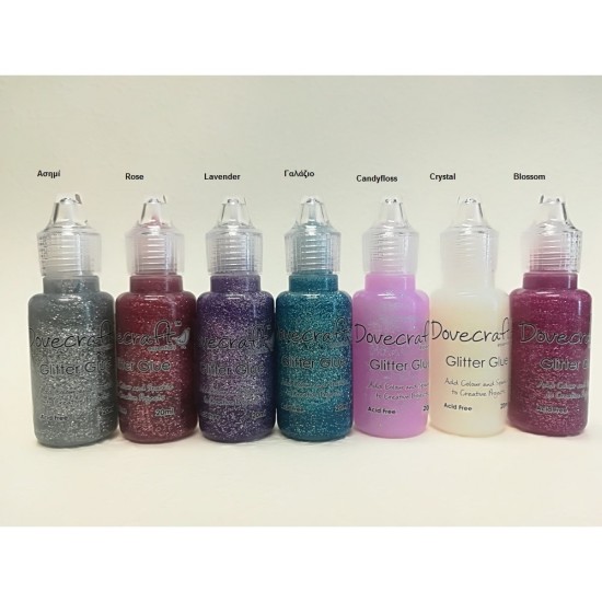 Glitter Glue Pastels 20ml