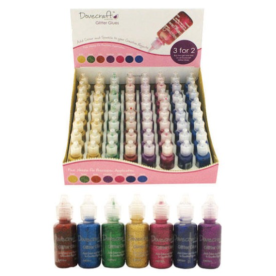 Glitter Glue Brights 20ml