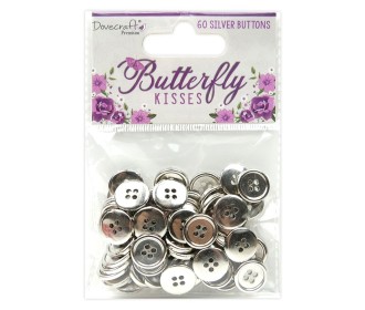 Κουμπάκια Butterfly Kisses 60τεμ Κουμπάκια Butterfly Kisses 60τεμ