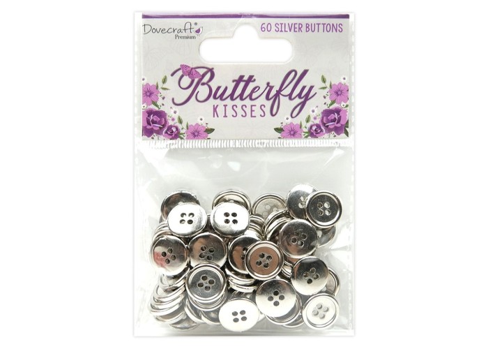 Κουμπάκια Butterfly Kisses 60τεμ Κουμπάκια Butterfly Kisses 60τεμ